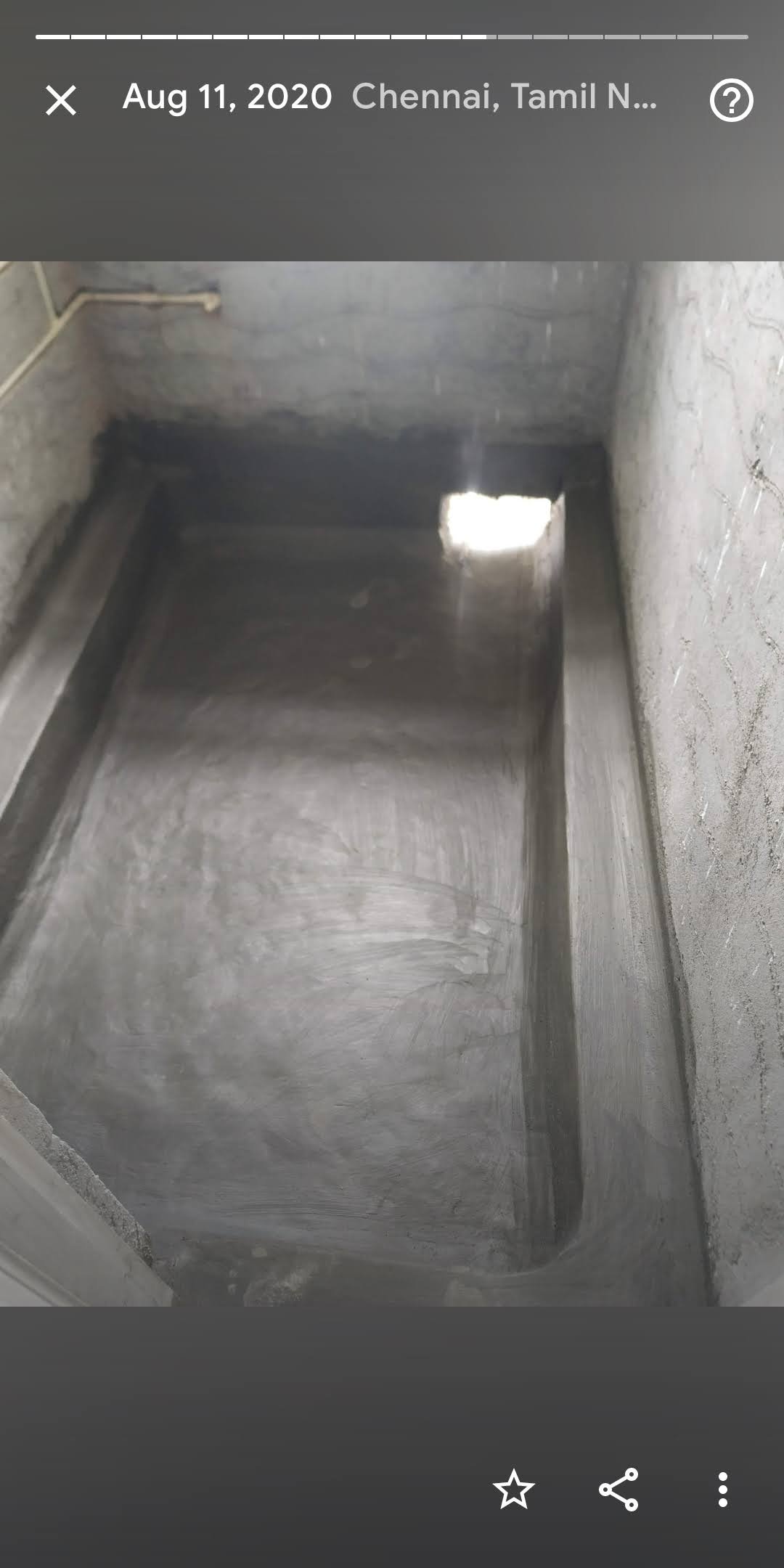 Bathroom waterproofing and leak protection work in Chennai, Tamil Nadu by VRN Aishwaryam Constructions