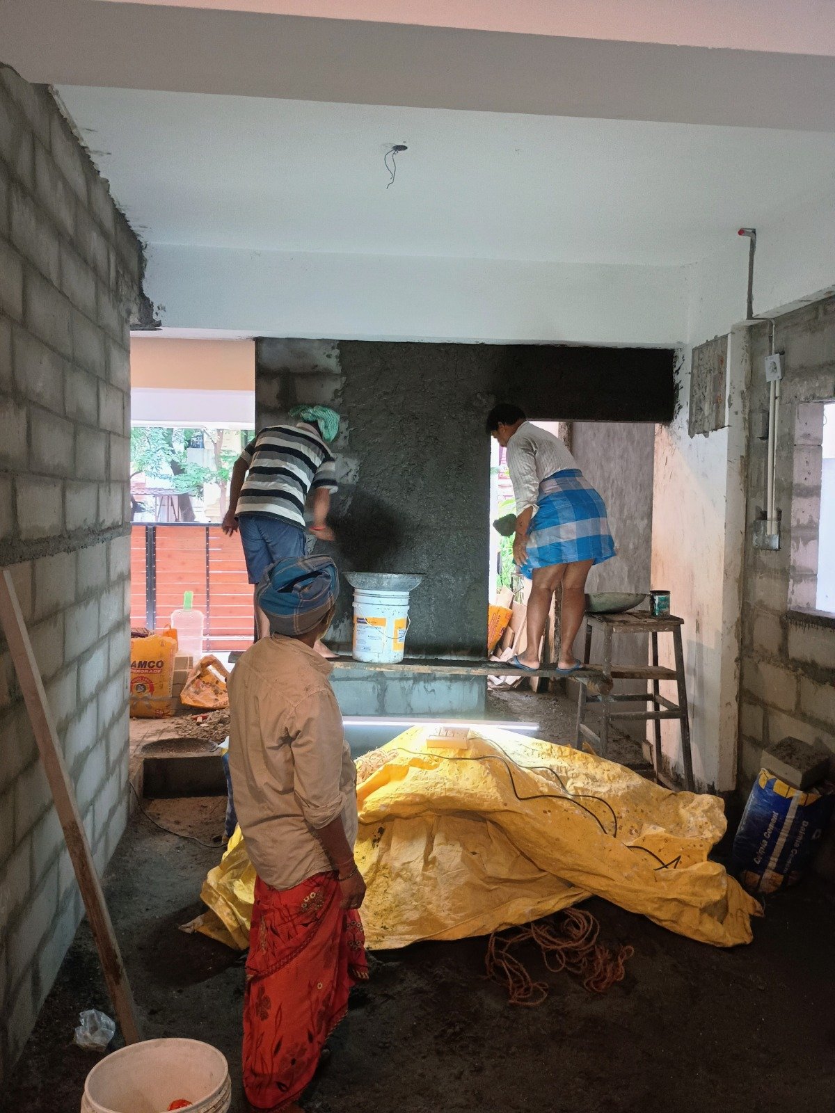 Home renovation and interior remodeling work in Chennai, Tamil Nadu by VRN Aishwaryam Constructions